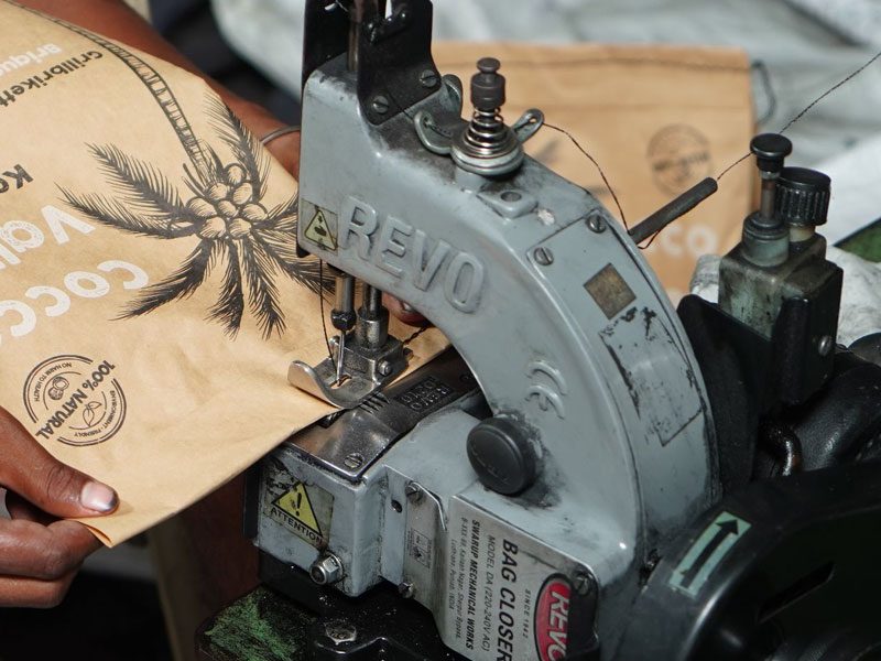 Sealing the Bags