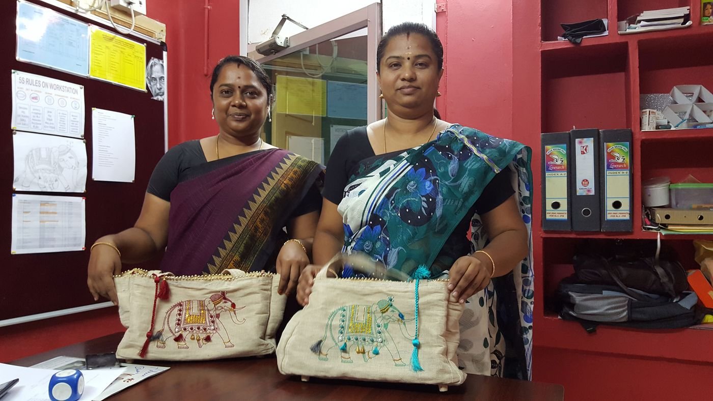 Hand Embroidery and Finishing