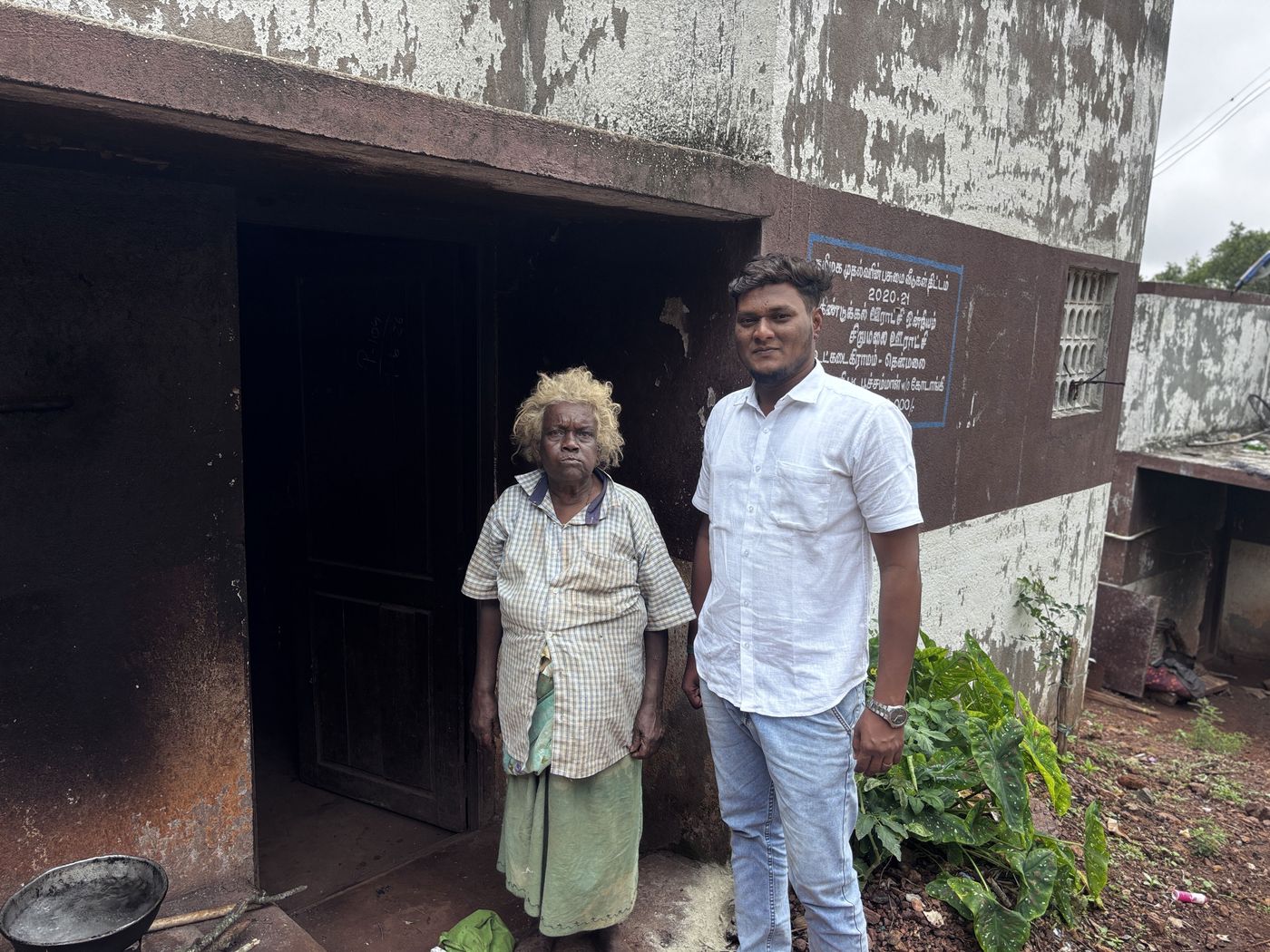 Nilam team member with a tribal elder