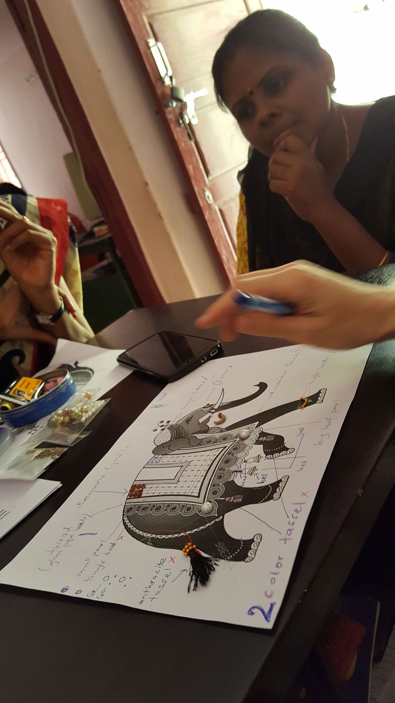 Craft design work